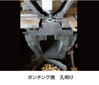 ポンチング機 孔明け